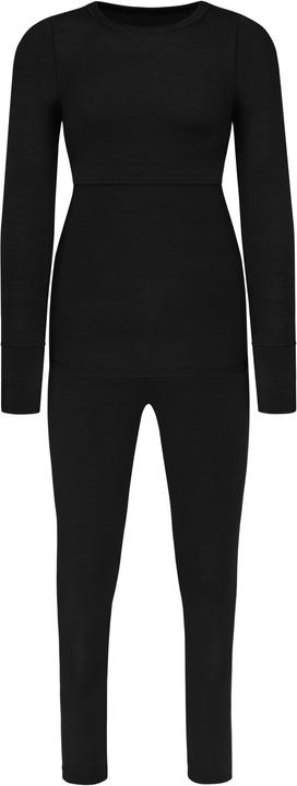 Image du produit Normani Sous-vêtements en mérinos - Ensemble de maternité - T-shirt à manches longues et caleçon - 8795 (S)