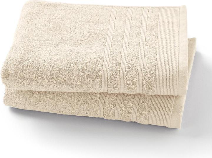 La Redoute Interieurs Lot de 2 serviettes Zavara en tissu éponge (50 x 100 cm)