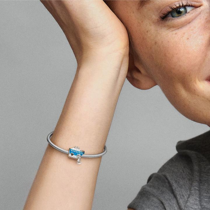 Image du produit Pandora Bateau de croisière à l'ancre Charm (Argent 925, Émail)
