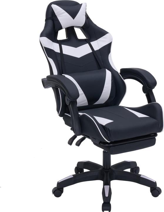 Image du produit HTI-Living Gaming Stuhl Krit Eco Schwarz-Weiss