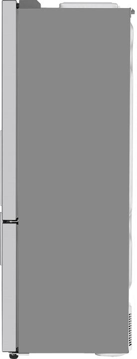 Immagine prodotto LG GBB569NSAGB Frigorifero combinato 70cm, Classe D, 462L, Wi-Fi, No frost, Grigio (462 l)