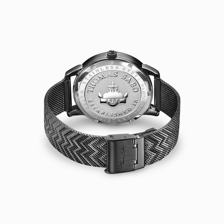Image du produit Thomas Sabo Montre homme Spirit Cosmos boussole noire (Montre analogique, 41 mm)