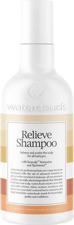Waterclouds Relieve Shampoo - 250ml (250 ml, Flüssiges Shampoo)