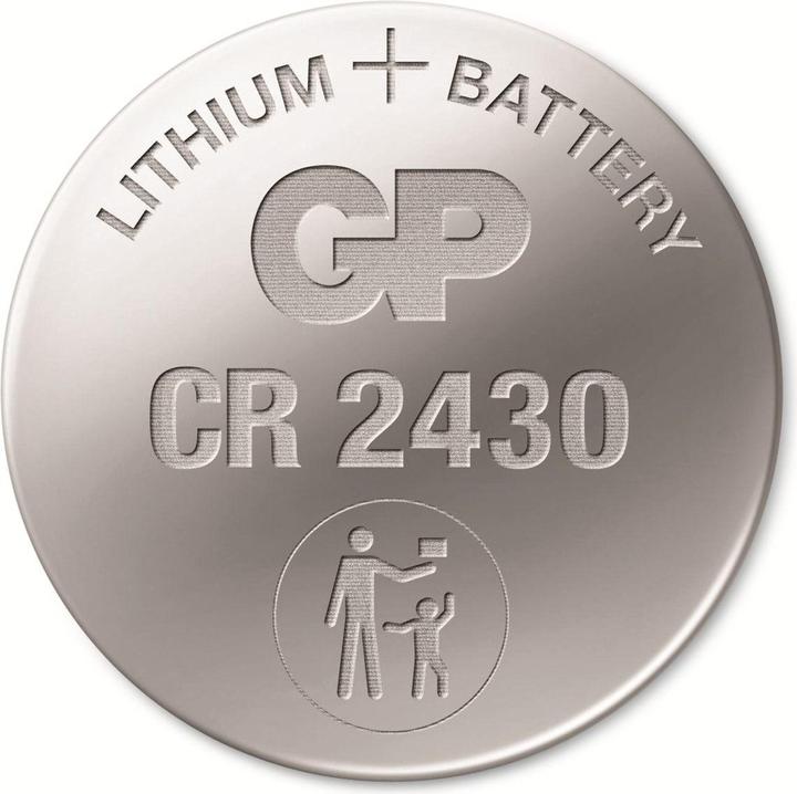 Actual product image GP Batteries Lithium Cell (5 pcs., CR2430, 300 mAh)
