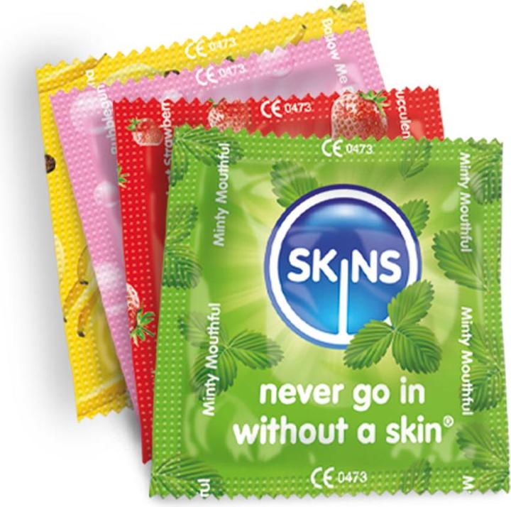 Produktbild Skins Condom Flavours 12 Pack (12 Stk.)