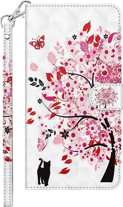 Produktbild Cover-Discount Etui Glitzer Effekt Schmetterling blau (Samsung Galaxy S24)