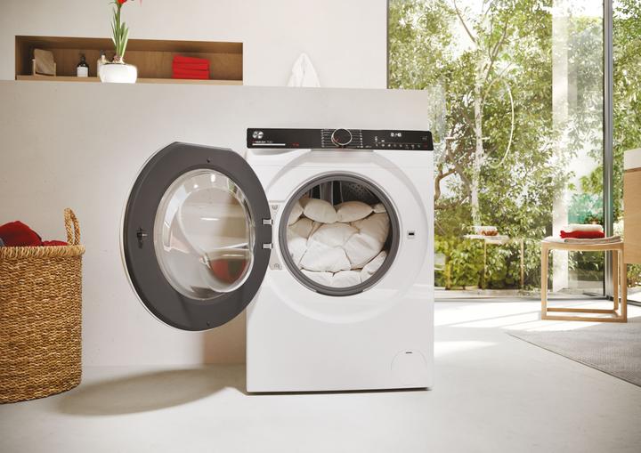Actual product image Hoover H-WASH 700 H7W 610MBC-S front loading washing machine 10 kg 1600 rpm White (10 kg, Left, EU plug)