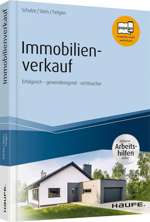 Produktbild Schulze:Immobilienverkauf (Andreas Tietgen, Eike Schulze, Anette Stein, 2019)