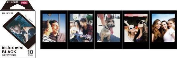 Actual product image Fujifilm Instax Mini 10 sheets black (Instax Mini)