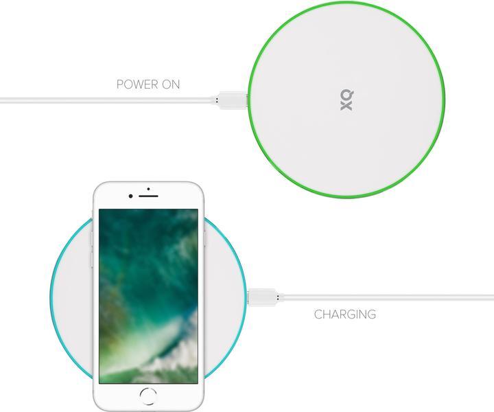 Actual product image Xqisit Wireless Fast Charger (15 W)