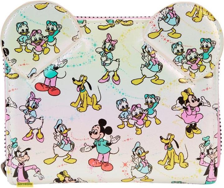 Loungefly Disney by Geldbeutel Mickey & Friends 100th Anniversary AOP