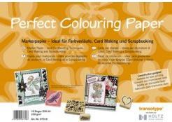 Produktbild Transotype Marker Papier DIN A4, 250 g/qm, 10 Blatt (A4, Blanko)