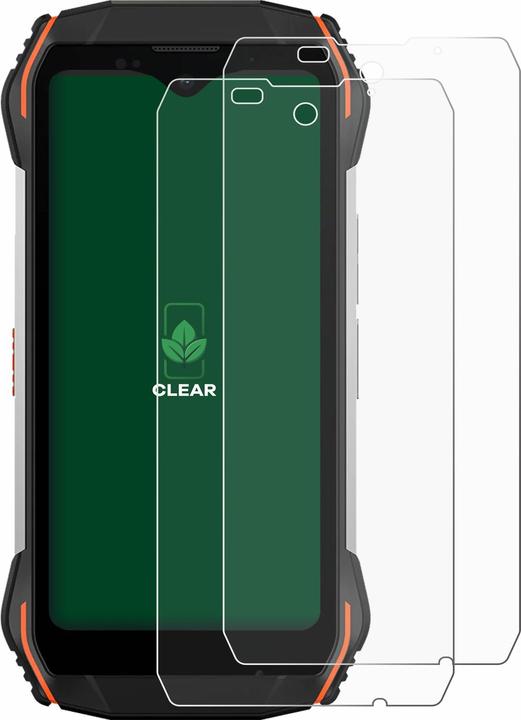 Productafbeelding ScreenLeaf Beschermfolie duurzame screenprotector screenprotector folie helder transparant (2 Stuk, Blackview P6000)