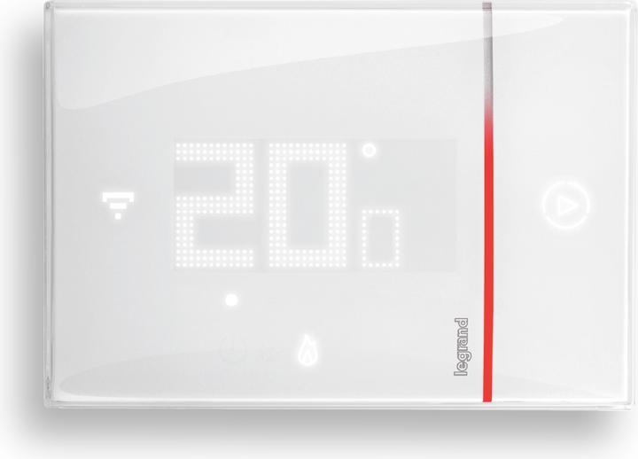 Actual product image Legrand Smarther 2 room thermostat