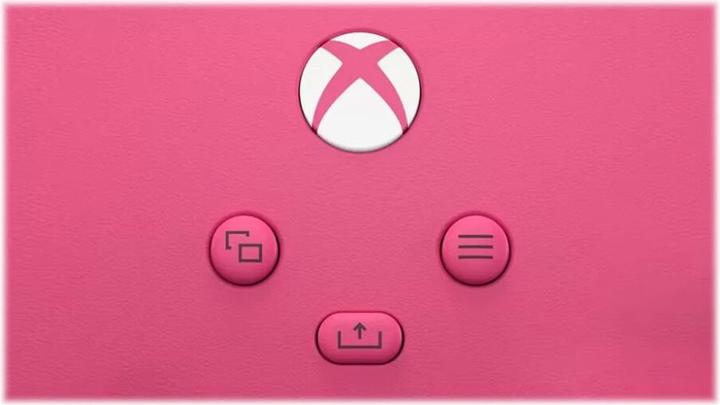 Actual product image Microsoft Xbox Wireless Controller - Deep Pink (Xbox One S, PC, Xbox Series X, Xbox One X, Xbox Series S)