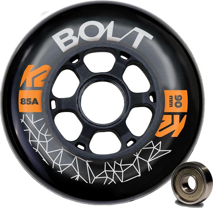 Produktbild K2 BOLT 90 MM 85A 8-WHEEL PACK W ILQ 9 (90 mm, 85A)