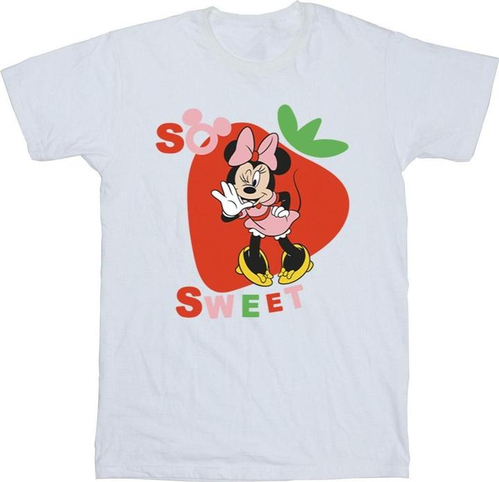 Disney Minnie Mouse So Sweet Strawberry TShirt (S)