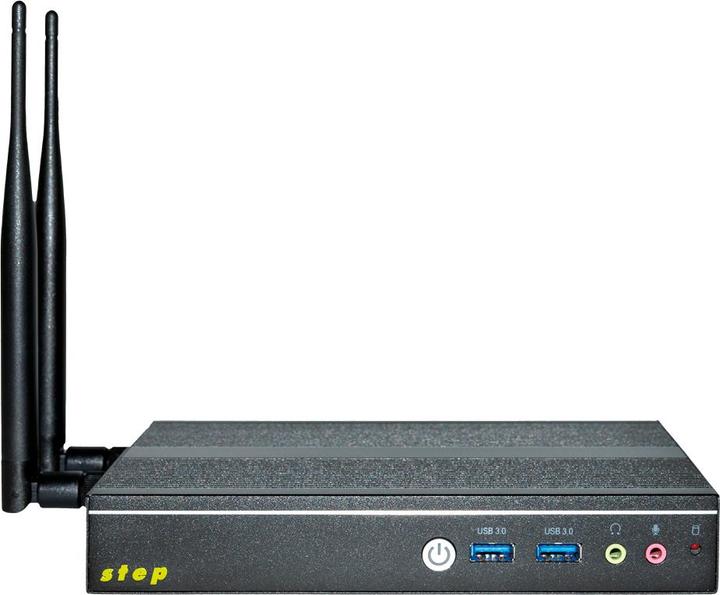 Actual product image Step PC Micro DS8105 without operating system (i5-10210U 8GB 128GB SSD 1x DP 2x HDMI) ** ACTION ** (Intel Core i5-10210U, 8 GB, 128 GB, Intel UHD Graphics)