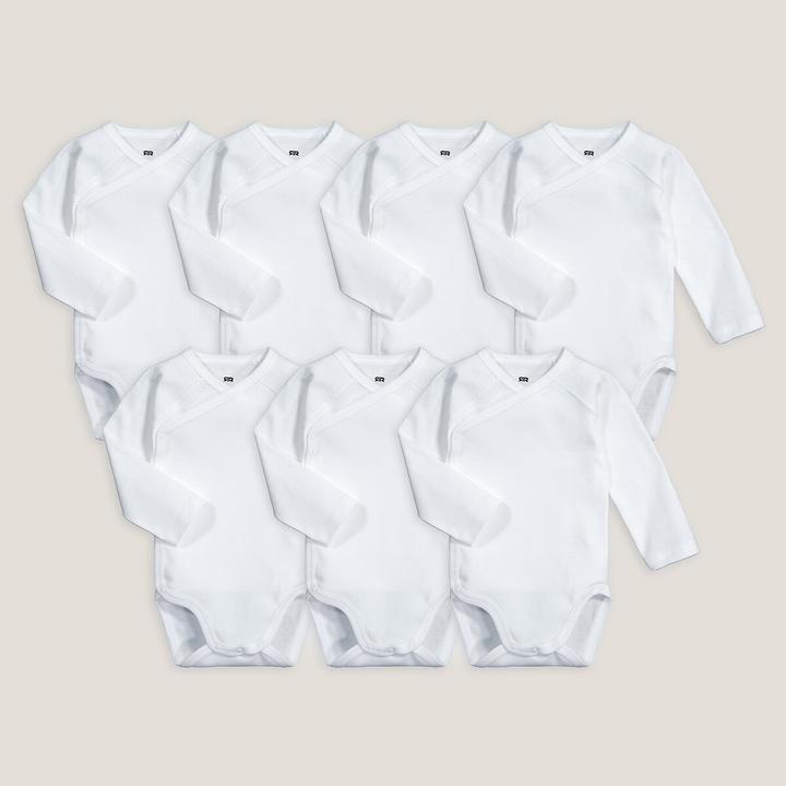 Immagine prodotto La Redoute Collections Confezione da 7 body per la prima volta con maniche lunghe (50 C)