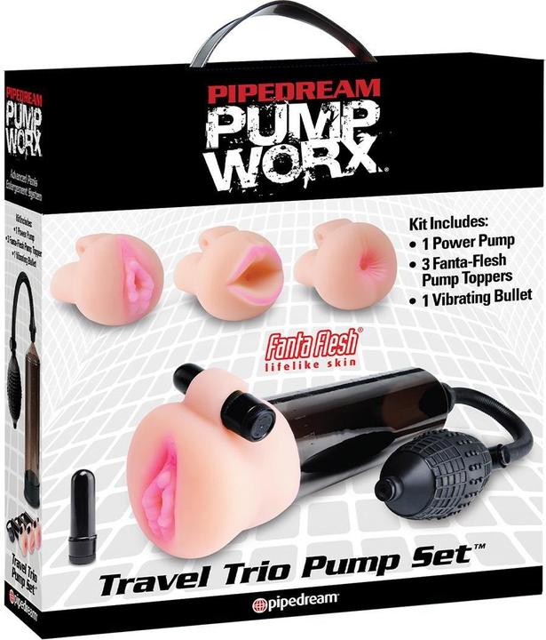 Shots Travel Trio Pump Set