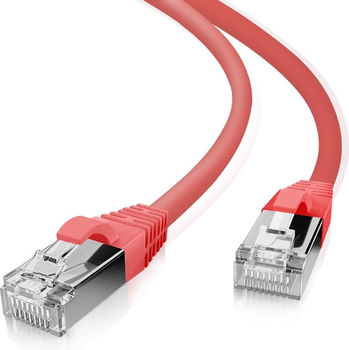 Actual product image Helos Herweck patch cable (SF/UTP, CAT5e, 1 m)