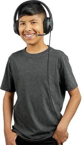 Immagine prodotto Belkin Gaming On-Ear Kopfhörer für Kinder mit Kabel ENA011hqBK