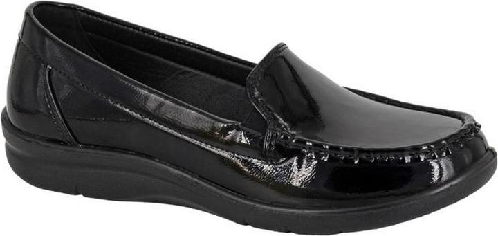 Image du produit Boulevard Ladies Patent PU Loafers (36)