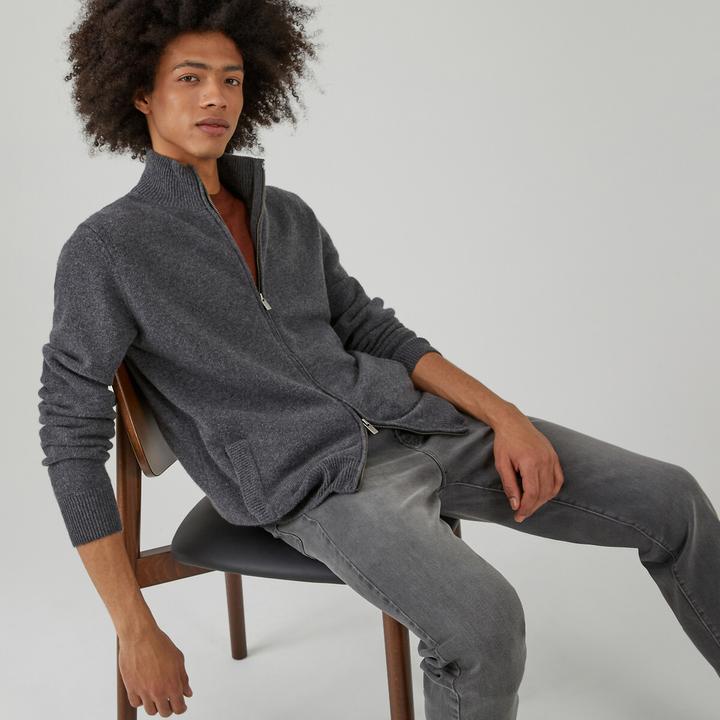 Produktbild La Redoute Collections Strickjacke aus 100% Lambswool (XXL)
