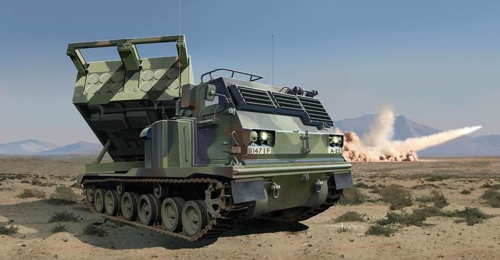 Immagine prodotto Trumpeter Sistema di razzi a lancio multiplo M270/A1 - USA