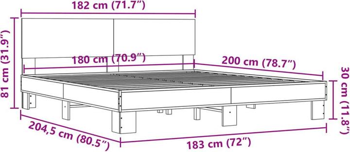 Actual product image VidaXL Kanika (180 x 200 cm)