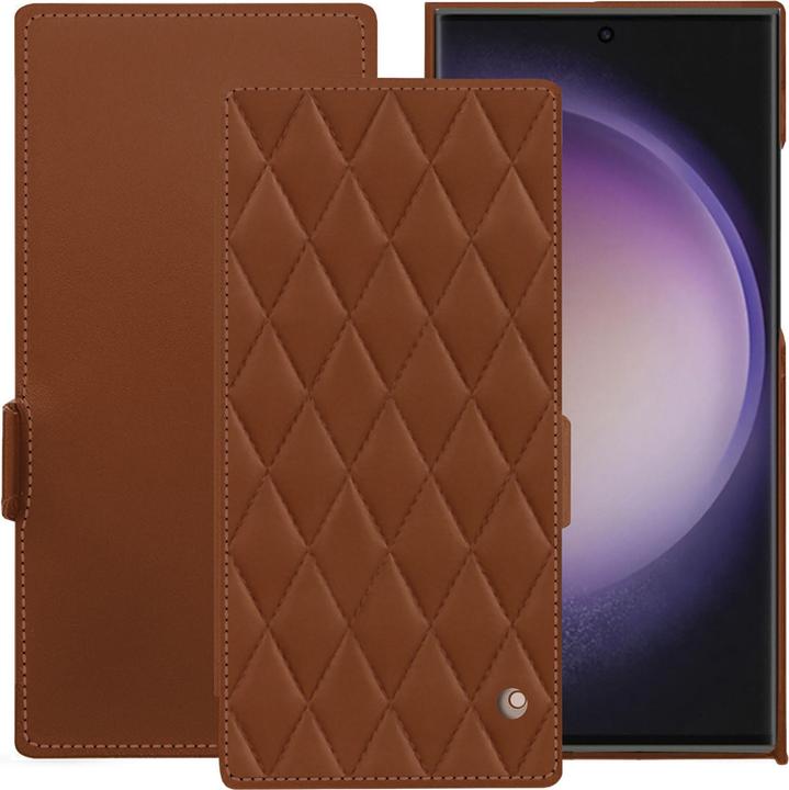 Actual product image Noreve Horizontal leather flap shell (Samsung Galaxy S23 Ultra, Samsung Galaxy S24 Ultra)