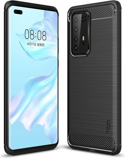 Actual product image Mofi Carbon Fiber TPU Series (Huawei P40 Pro)