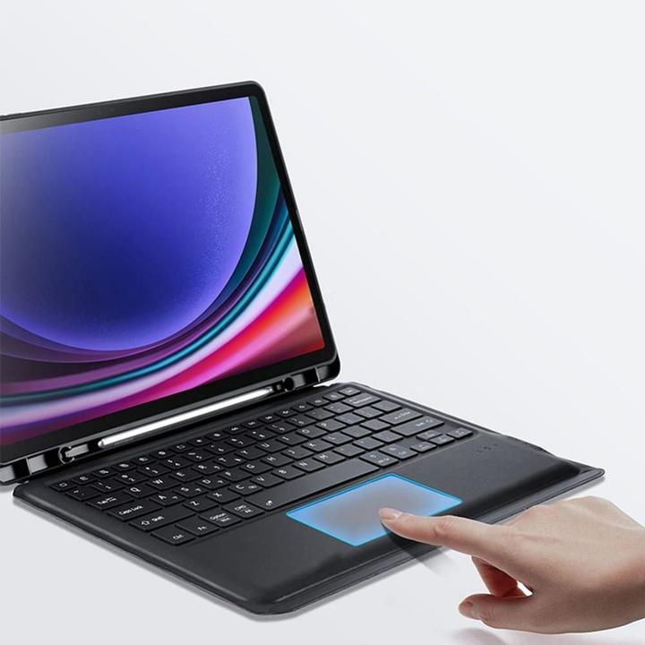 Image du produit Dux Ducis Étui pour clavier de la série DK (US, Galaxy Tab S9 FE+, Galaxy Tab S9+, Galaxy Tab S10+)
