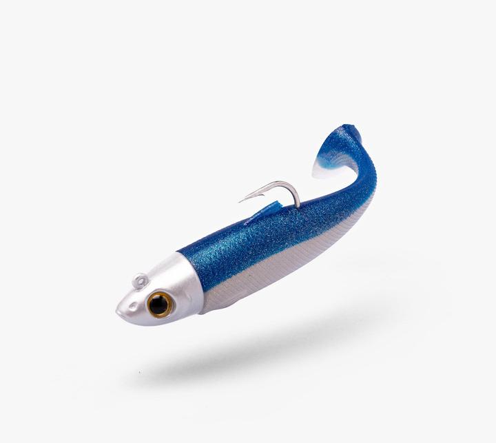 Produktbild Caperlan Gummiköder-Combo Osarda 100 blau/grün paillettiert (10 cm)