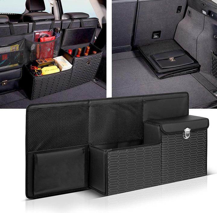 Image du produit Stahlwerk Organisateur De Coffre To-995 St Organisateur De Voiture Différents Compartiments