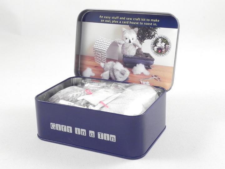 Actual product image Apples to Pears Gift in a Tin - Sew me up OWL - Gift Box