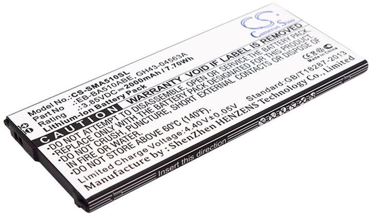 Produktbild NoName Battery for Samsung Galaxy A5 2016 Duos etc