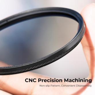 Image du produit K&F Concept Nano-C HMC CPL Zirkularpolarisationsfilter – 77 mm (77 mm, Filtre polarisant)