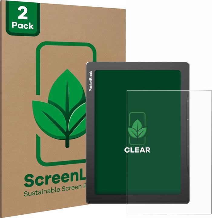 Produktbild ScreenLeaf Schutzfolie nachhaltiger Displayschutz Displayschutzfolie Folie Klar Transparent (InkPad Lite)
