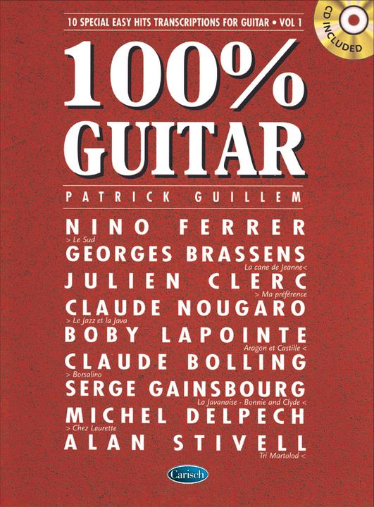 Actual product image 100% Guitar, Volume 1 Guitar Book + CD