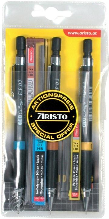 Actual product image Aristo Mechanical pencil set (0.70 mm, HB, 3 x)