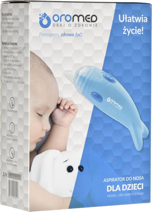 Image du produit Hi-tech medical ORO-BABY CLEANER Aspirateur nasal pour nourrissons Aspirateur électrique