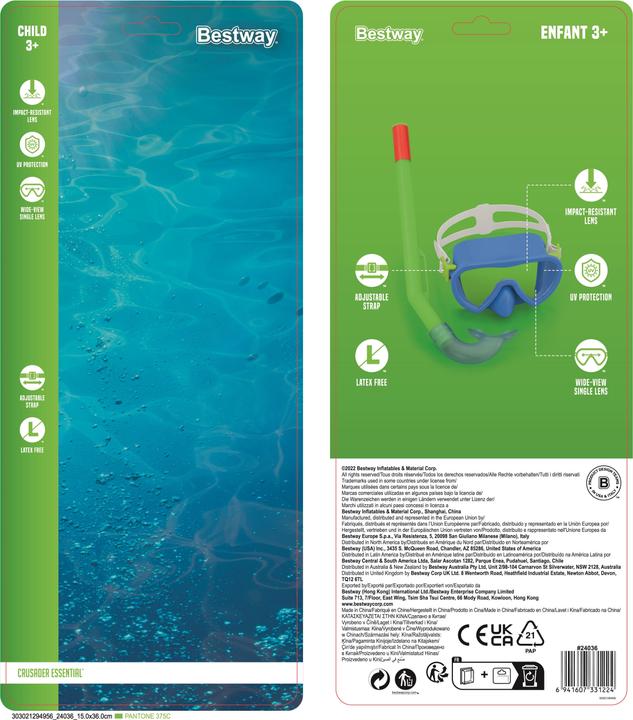 Productafbeelding Bestway Crusader Essentieel Snorkelmasker