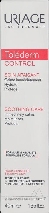 Actual product image Uriage Toléderm Control Soothing Care (40 ml, Day cream)