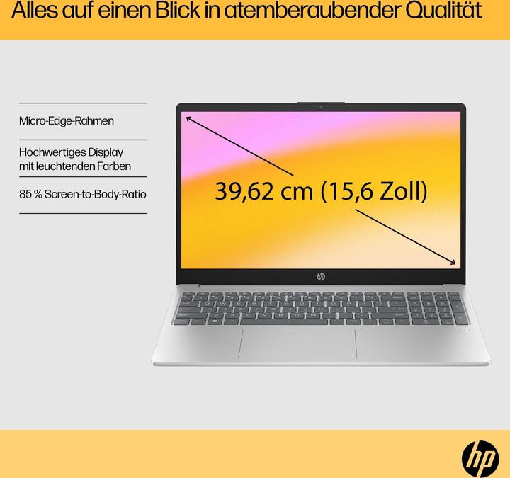 Immagine prodotto HP 15-fc0476ng (15.60", AMD Ryzen 7 7730U, 16 GB, 512 GB, DE)