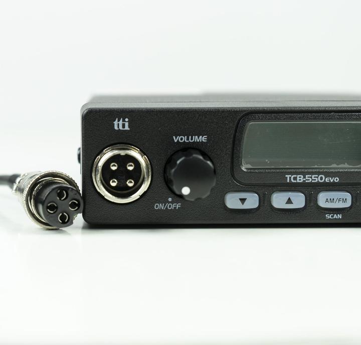 Actual product image Aim TTi CB TTi TCB-550 EVO radio package + PNI ML70 antenna with magnet, 70 cm, 26-30 MHz, 200 W