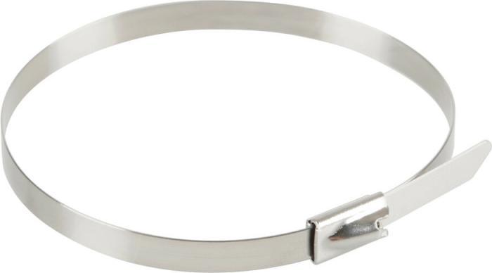 Produktbild Lampa Edelstahl Kabelbinder, 20 Stk. - 4,7x300 mm (Metallkabelbinder, 300 mm, 20 Stk.)