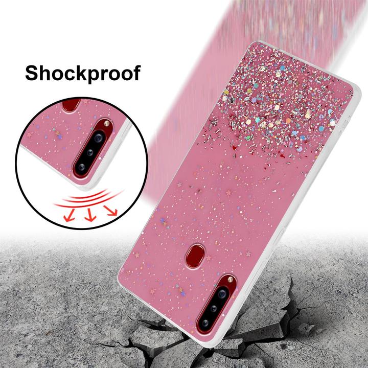 Immagine prodotto Cadorabo Copertura in TPU scintillante (Samsung Galaxy A20s)
