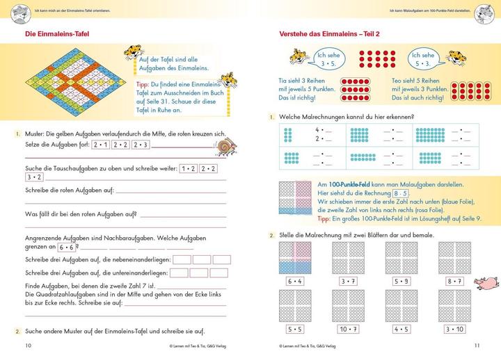Produktbild Lernen mit Teo und Tia Mathematik – Einmaleins-Trainer – 2. Klasse Volksschule (Deutsch, Regina Zeindl-Steiner, Cornelia Seelmann, Isabella Benischek, Anita Summer, 2022)