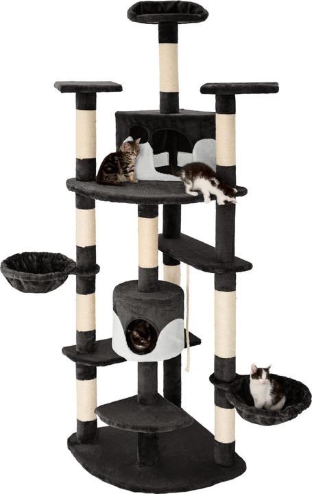 Produktbild tectake Nelly (204 cm, Schwarz, Weiss)